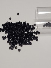 Black Miyuki Delica Beads 11/0