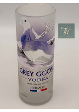 Genune Tipsy House Candle Co GREY GOOSE Drinking GLASSES