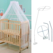 Adjustable Mosquito Net Stand Holder Rack For Baby Crib Cot For Crib Canopy UK