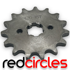 15 TOOTH 17mm 420 PIT BIKE FRONT SPROCKET fits 15T 50cc 110cc 125cc PITBIKES