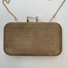 Beth Jordan Clutch Bag with Gold Coloured Hardware & Removable Chain Strap   W10