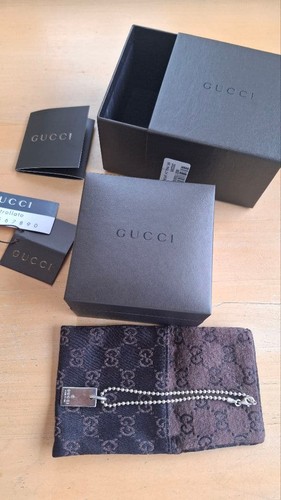 Gucci dog tag plate ball - dog, chain