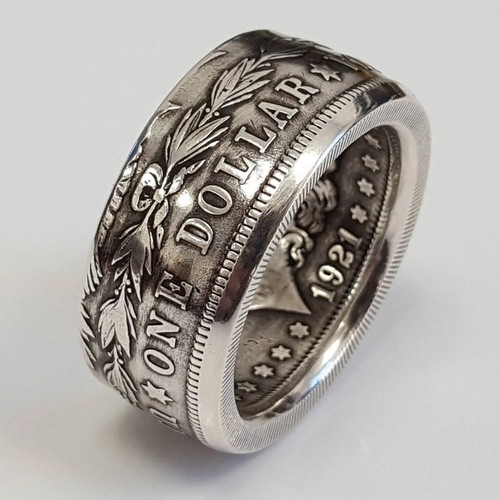 Silver dollar coin - silver,