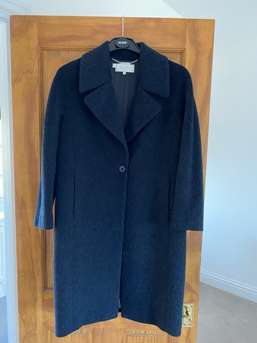 Hobbs blue black wool - hobbs, alpaca