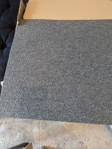 Carpet tiles grey 32m2 - grey,,
