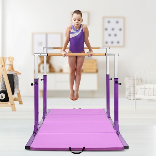 Gymnastics purple parallel - gymnastics,