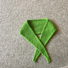 Hand Knitted Lime Green Teeny