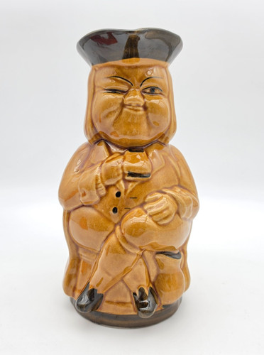 Toby jug tan glaze vintage - toby,