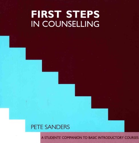 First steps counselling - first, a
