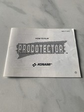 Nes Probotector Manual only (rare)very good condition.