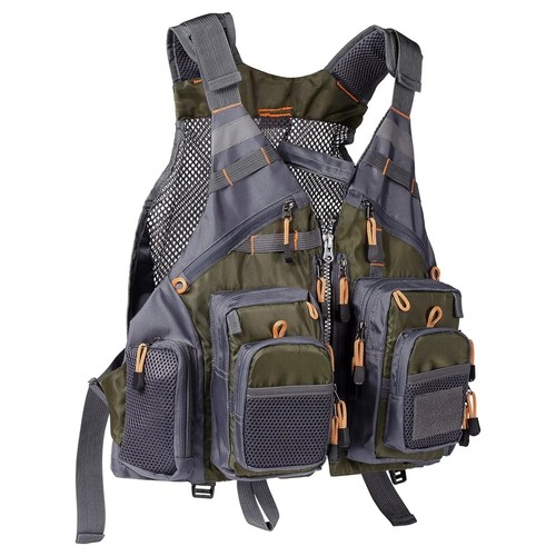 Breathable fly fishing vest - fly,