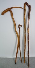 4 Gnarly old hand carved