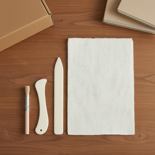 Bookbinding cloth and tool - tool, kit
