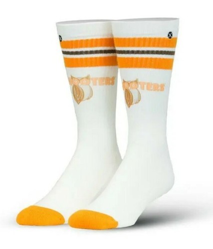 Hooters socks orange black - socks,