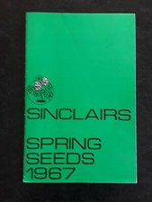 Sinclair's of Boston spring seed catalogue/price list 1967