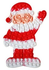 Jumbo Santa Push It Pop Bubble