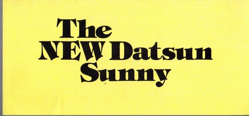 Datsun sunny 1978 market - 1978,