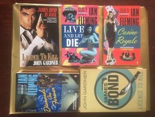 James Bond Paperbacks X 5 & 2