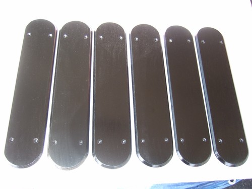 Wooden door finger - plates,