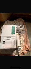 vaillant boiler new condition, white, vented pipe work and bracketed included 