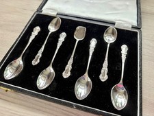 Cased Set of 6+1 Vintage Teaspoon Silver Plate EPNS