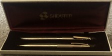 2 X Vintage Sheaffer Fashion Ballpoint Pen with Box - Untested