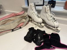 Graf 500 Off Ice Skates White Size 37, Uk 4