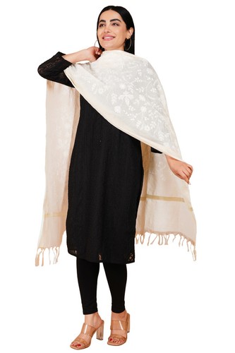 Women embroidered chanderi - women's,