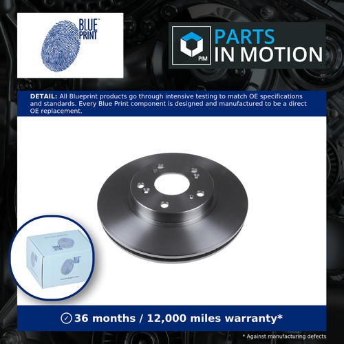 Brake discs pair - 2x, vented