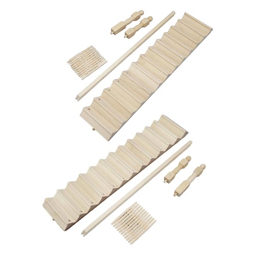 Miniature wood dollhouse - miniature,