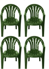 4 Piece Stackable Low Back