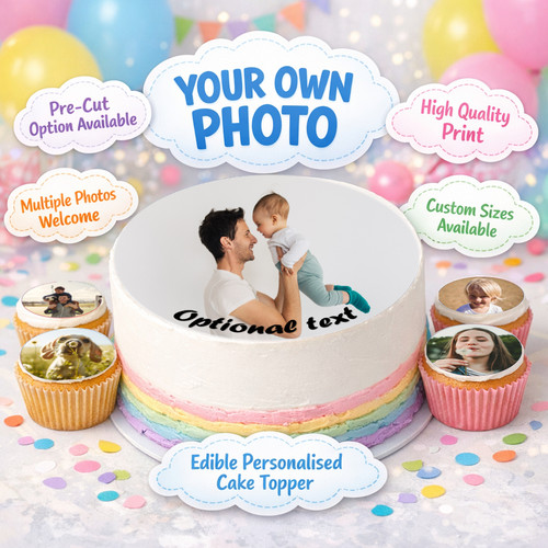 Personalized edible cake - personalized,