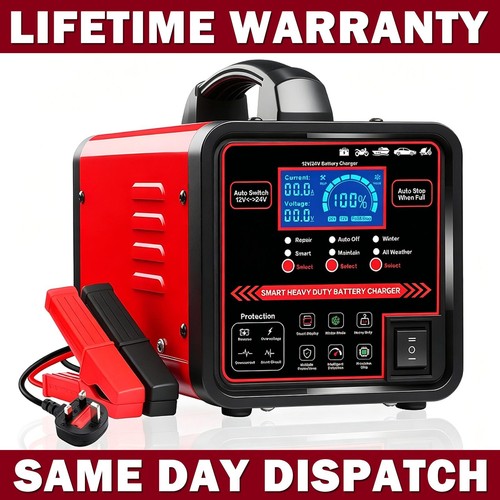 Heavy duty battery charger - duty,
