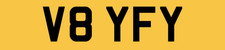 V8 YFY SHORT 5 DIGIT CAR REG