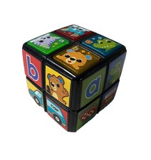 V-Tech Baby Toy Twist & Teach Animal Cube Interactive Toy Musical Lights Up
