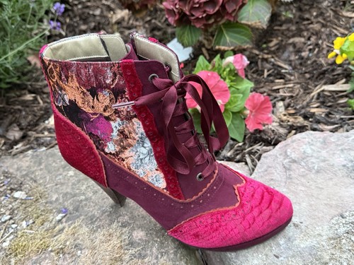 Ruby shoo peri bordeaux ankle - shoo,