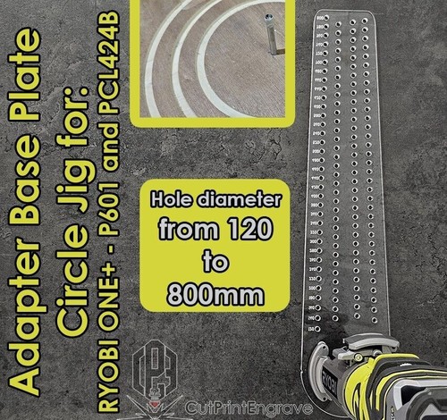 Xlarge circle jig ryobi - 4,