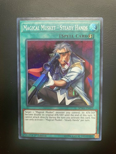 Yugioh magical musket - musket, steady