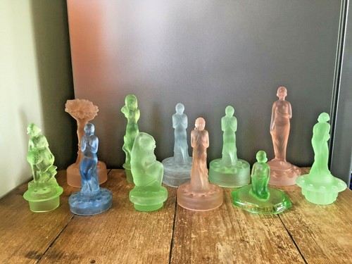Collection art deco glass - art,