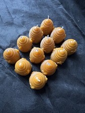 12 x 100% pure organic beeswax