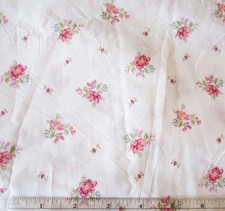 Lucille Pink on White Floral Rachel Ashwell