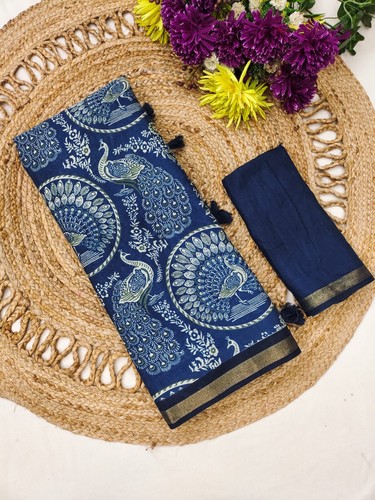 Soft cotton silk - soft, saree