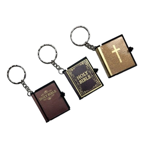 Mini bible keychain - keychain, small