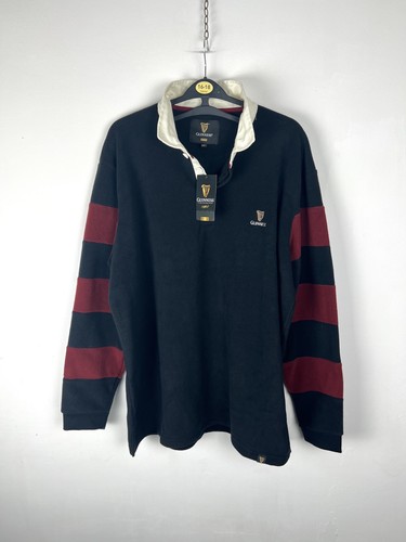 Guinness striped rugby polo - striped,