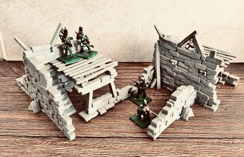 Stone wall platform set - stone,