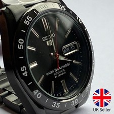 Seiko 5 Automatic SNKE03KC | Black, 50m Water Resistant, 21 Jewels, JDM