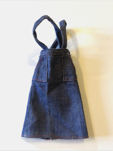 Sindy doll denim pinafore - sindy,