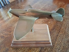 Vintage brass desk model of a