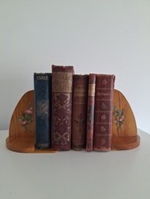 Vintage hand painted wooden