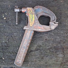 Carver Clamp T186 6 inch 150mm Standard Duty Rack Clamp Welding Engineers Tool